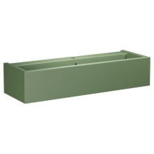 Kerasan 574211 KANAAL umywalka ceramiczna 120x40cm verde mat