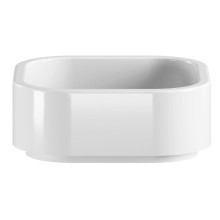 Kerasan 554401 HAKO umywalka ceramiczna nablatowa 40x40cm biały