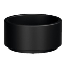 Kerasan 554031 OKE umywalka ceramiczna nablatowa średnica 30cm czarny mat