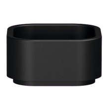 Kerasan 554331 HAKO umywalka ceramiczna nablatowa 30x30cm czarny mat