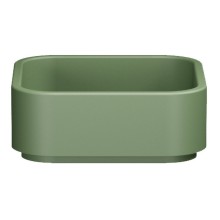 Kerasan 554411 HAKO umywalka ceramiczna nablatowa 40x40cm verde mat