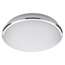 Sapho AU480 Silver lampa sufitowa LED średnica 29cm 10W 230V 3000K/4000K/6500K IP44 chrom