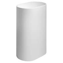 Sapho Treva umywalka wolnostojąca 56,5x85cm kompozyt biały mat TR565