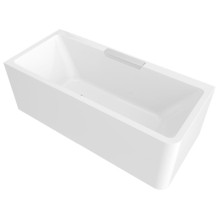 Polysan 73836ML.100 CASCATA L MONOLITH wanna prostokątna 180x80x60cm kaskada ze stali nierdzewnej