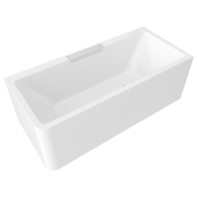 Polysan 73836MR.100 CASCATA R MONOLITH wanna prostokątna 180x80x60 kaskada ze stali nierdzewnej