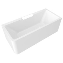 Polysan 73836MR.101 CASCATA R MONOLITH wanna prostokątna 180x80x60cm kaskada biała