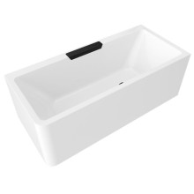 Polysan 73836MR.102 CASCATA R MONOLITH wanna prostokątna 180x80x60cm kaskada czarna