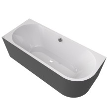 Polysan 70119M.41 VIVA L MONOLITH wanna wolnostojąca przyścienna 170x75x60cm biały/carina