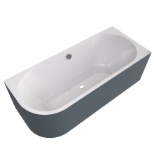 Polysan 78119M.42 VIVA R MONOLITH wanna wolnostojąca przyścienna 170x75x60cm biały/siena