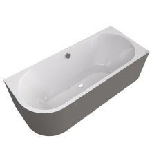 Polysan 78119M.43 VIVA R MONOLITH wanna wolnostojąca przyścienna 170x75x60cm biały/agila