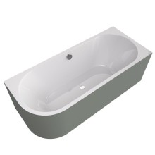 Polysan 78119M.44 VIVA R MONOLITH wanna wolnostojąca przyścienna 170x75x60cm biały/verde