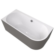 Polysan 33611M.43 ASTRA L MONOLITH wanna wolnostojąca przyścienna 160x75x60cm biały/agila