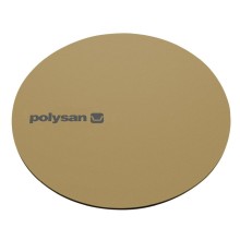 Polysan 72731GB Mirai okrągła maskownica syfonu złoto mat