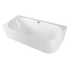 Polysan 90177L SUSSI L wanna przyścienna narożna kompozyt 170x70x495cm biały