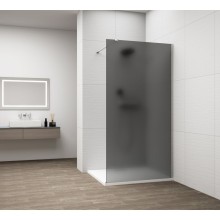 Polysan ES1414-01 Esca Chrome kabina przysznicowa Walk-In szkło mat dymione 1400 mm