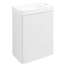 Sapho LT113-3030 Zorba szafka pod umywalkę 39x50x215cm biały połysk