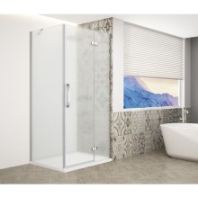 Gelco GT5610-90MR-CH TRINITY Chrome kabina prysznicowa 900x1000mm szkło matowe prawa