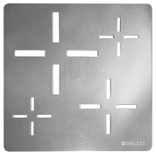Gelco KSM107CH XENA kwadratowa maskownica syfonu chrom
