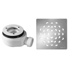 Gelco KSM104CH-SN90 Syfon do brodzików średnica 90mm DN40 korek chrom