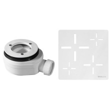 Gelco KSM107W-SN90 Syfon do brodzików średnica 90mm DN40 korek biały