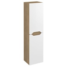 Sapho WA245-3025 WAVE szafka wysoka 35x140x30cm bała/dąb cuneo