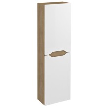Sapho WA250-3025 WAVE szafka wysoka 40x140x20cm biała/dąb cuneo