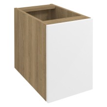 Sapho WA030-3025 WAVE szafka wisząca dolna 30x45x478cm prawa/lewa biała/dąb cuneo