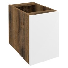 Sapho WA030-3019 WAVE szafka wisząca dolna 30x45x478cm prawa/lewa biała/dąb collingwood