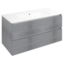 Sapho EZ101-1111 EZARA szafka pod umywalkę 998x52x46cm dąb srebrny