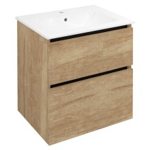 Sapho EZ601-2222 EZARA szafka pod umywalkę 592x64x46cm dąb alabama