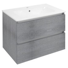 Sapho EZ701-1111 EZARA szafka pod umywalkę 698x52x46cm dąb srebrny