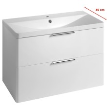 Aqualine DN284 DENEB szafka umywalkowa 805x55x394cm biały mat