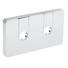 Aqualine QS515C Q-START rozeta maskująca zespolona do zaworów o rozstawie chrom