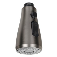 Sapho FR589GM Wysuwana wylewka prysznicowa do baterii zlewozmywakowej 1/2" gun metal