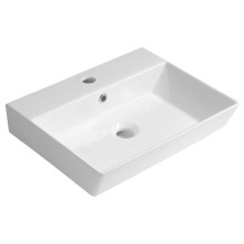 Aqualine 27050 Orion umywałka ceramiczna 49x386cm biały