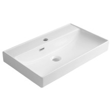 Aqualine 9965 PARLA umywalka ceramiczna 65x38cm biały