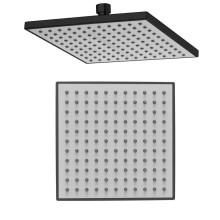 Aqualine SC164B Deszczownia 200x200mm ABS/czarny mat