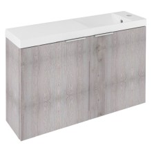 Sapho LT110-SET02 LATUS X szafka podumywalkowa 788x50x22cm dąb Mocca