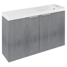 Sapho LT110-SET03 LATUS X szafka podumywalkowa 788x50x22cm dąb srebrny