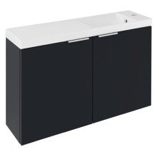 Sapho LT110-SET07 LATUS X szafka podumywalkowa 788x50x22cm antracyt mat