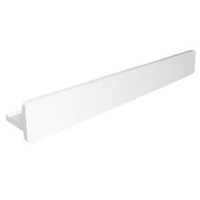 Sapho AB604-0101 ABELINE półka Rockstone z relingiem 600mm biały mat