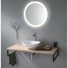 Aqualine VG765 VEGA blat umywalkowy 625x45cm dąb platin Aqualine VG765 VEGA blat umywalkowy 625x45cm dąb platin