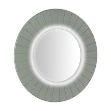 Sapho LR750-4444S LUMIRO STRIP okrągłe lustro z oświetleniem LED w ramie średnica 75cm verde