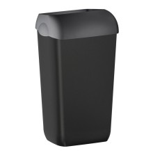 MARPLAST A74201NE-2 COLORED ścienny kosz na śmieci z pokrywą 23l ABS czarny mat