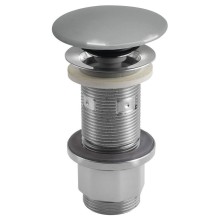 Sapho AS917 Korek umywalkowy 5/4'' klik-klak betonowy grzybek 10-80mm szary półpołysk