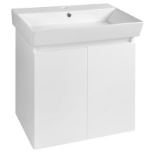 Aqualine PN255 PANEDA szafka umywalkowa 55x55x342cm biały