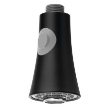 Sapho FR530B Wysuwany prysznic do baterii zlewozmywakowej 1/2 " 2 funkcje czarny mat