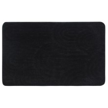 Aqualine NI8591 RIST dywanik łazienkowy 50x80cm 100% polyester antypoślizgowy czarny