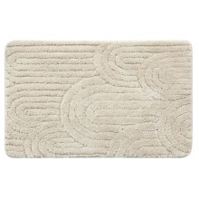 Aqualine NI8592 RIST dywanik łazienkowy 50x80cm 100% polyester antypoślizgowy ecru