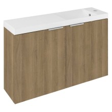 Sapho LT110-SET09 LATUS X szafka podumywalkowa 788x50x22cm dąb cuneo